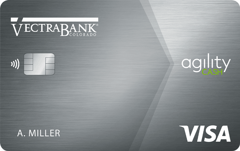 Agility Cash Card Vectra Bank